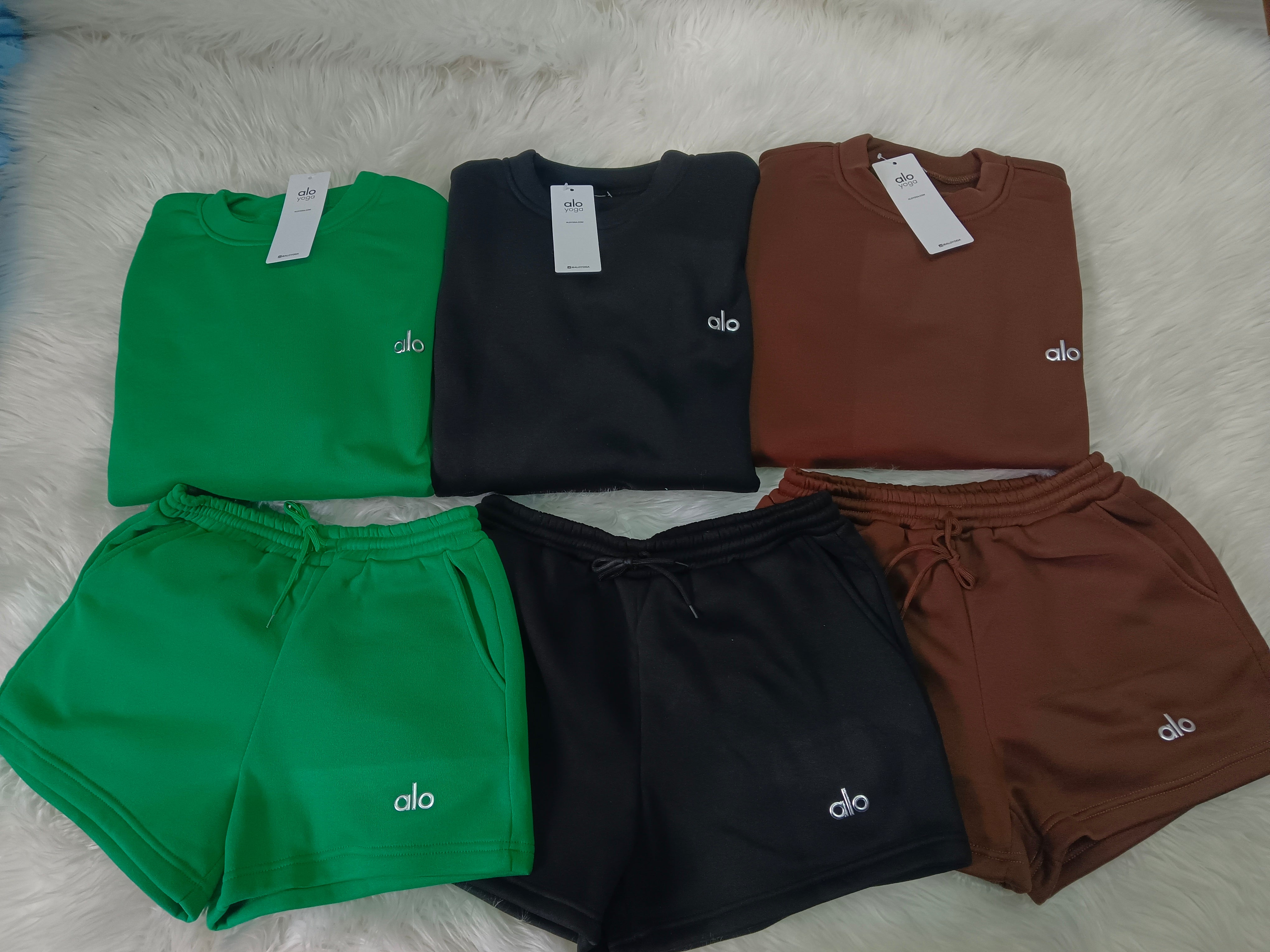 ALO SHORTS SET