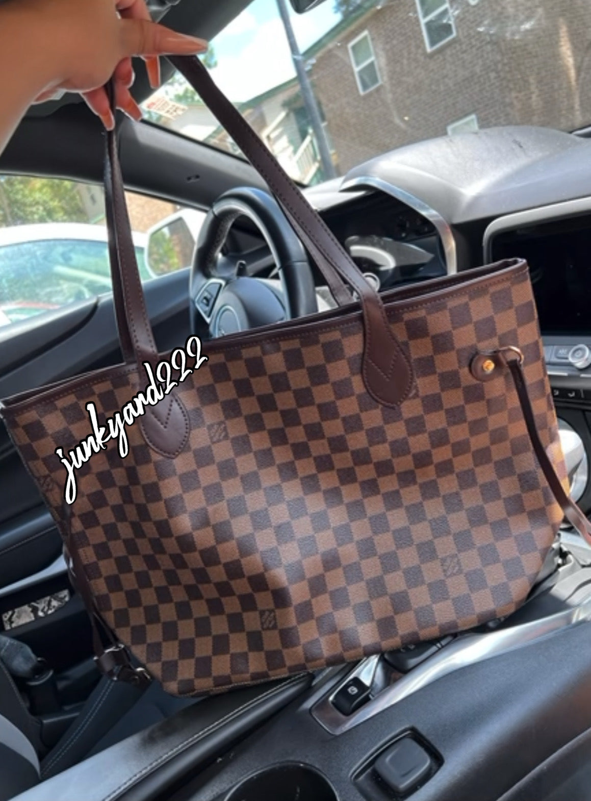 LARGE LV TOTE BAG