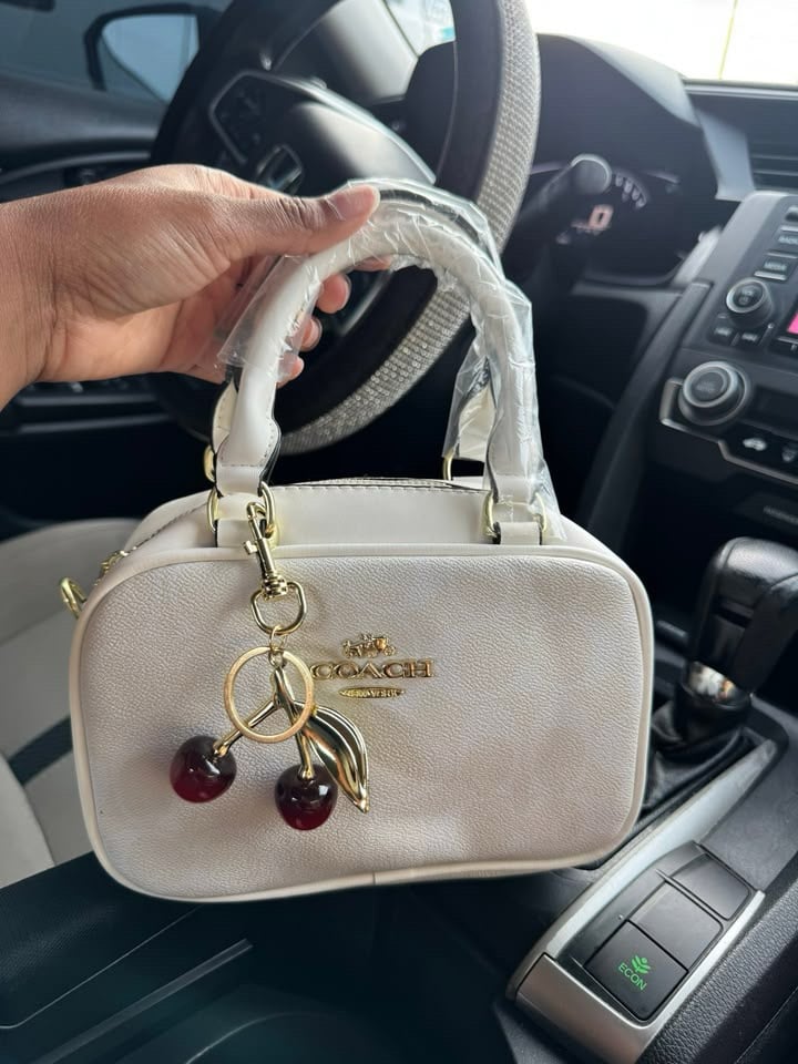 Coach Bag with Cherries