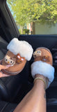 HK PLUSH SLIPPERS