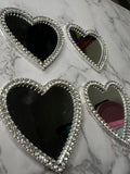 Bling Heart Mirror