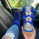 BEDAZZLED UGG BOW BOOTS
