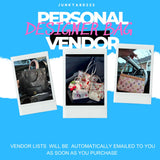 PERSONAL DESIGNER BAG VENDOR